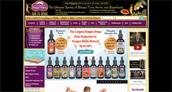 Desktop Screenshot of dragonherbs.com